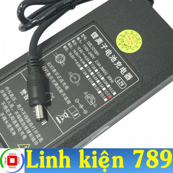 Sạc ắc quy 12V Pin Lithium 4S 3.2V 14.6V 10A tự ngắt khi đầy